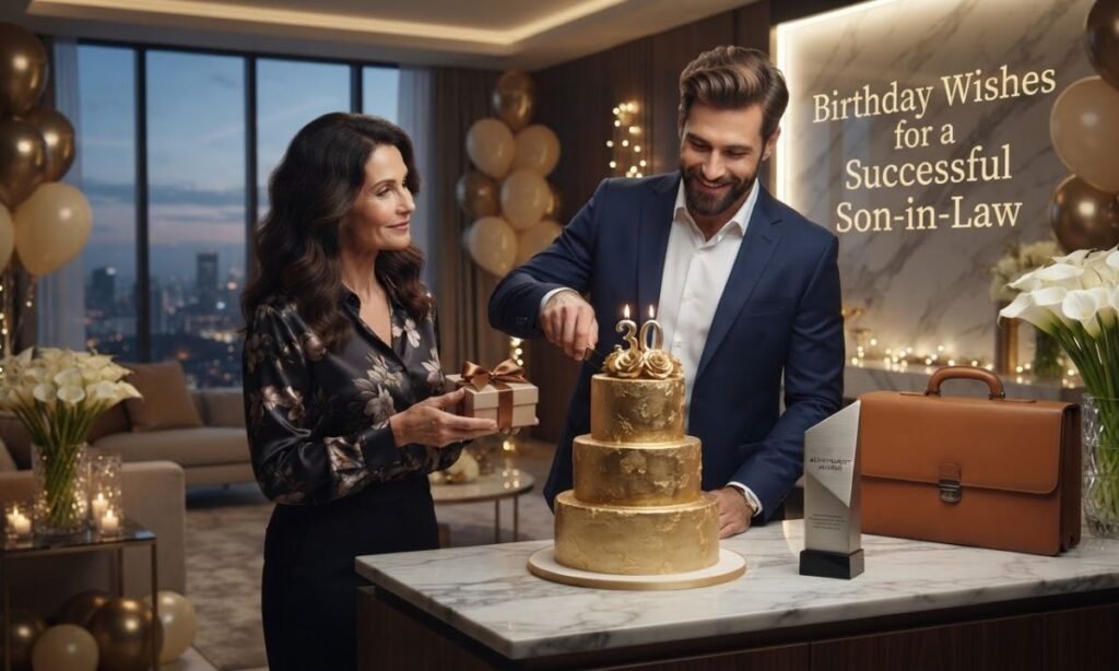 Birthday Wishes for a Successful Son-in-Law