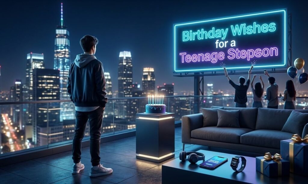 Birthday Wishes for a Teenage Stepson