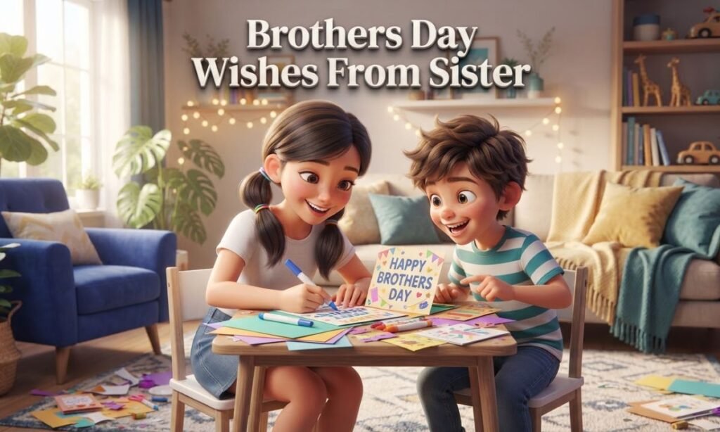 Brothers Day Wishes From Sister