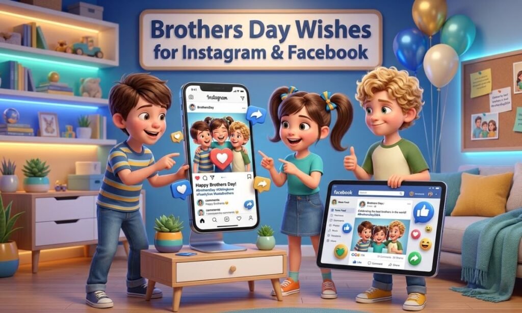 Brothers Day Wishes for Instagram & Facebook