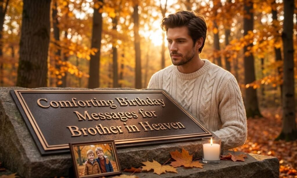 Comforting Birthday Messages for Brother in Heaven