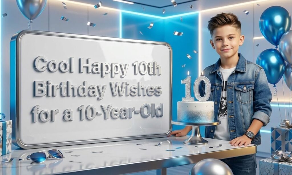 _Cool Happy 10th Birthday Wishes for a 10-Year-Old