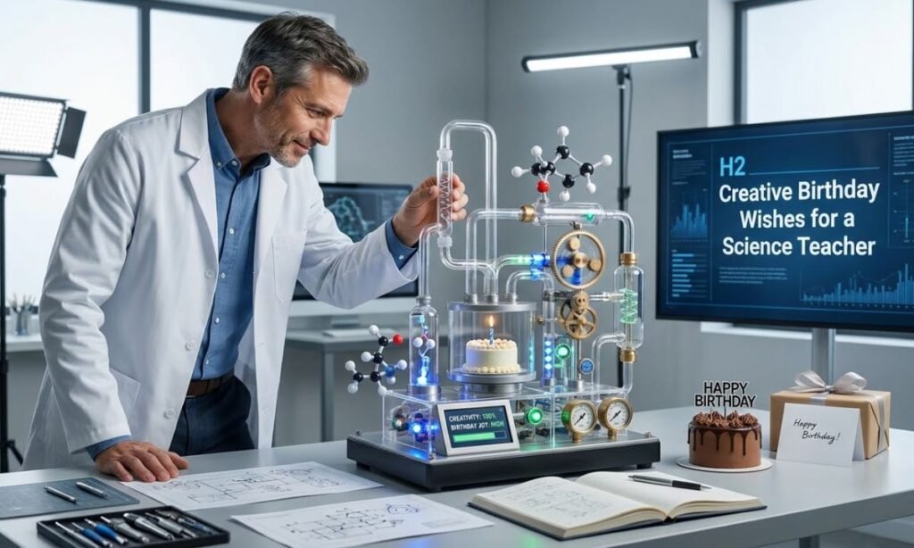 Creative Birthday Wishes for a Science Teacher