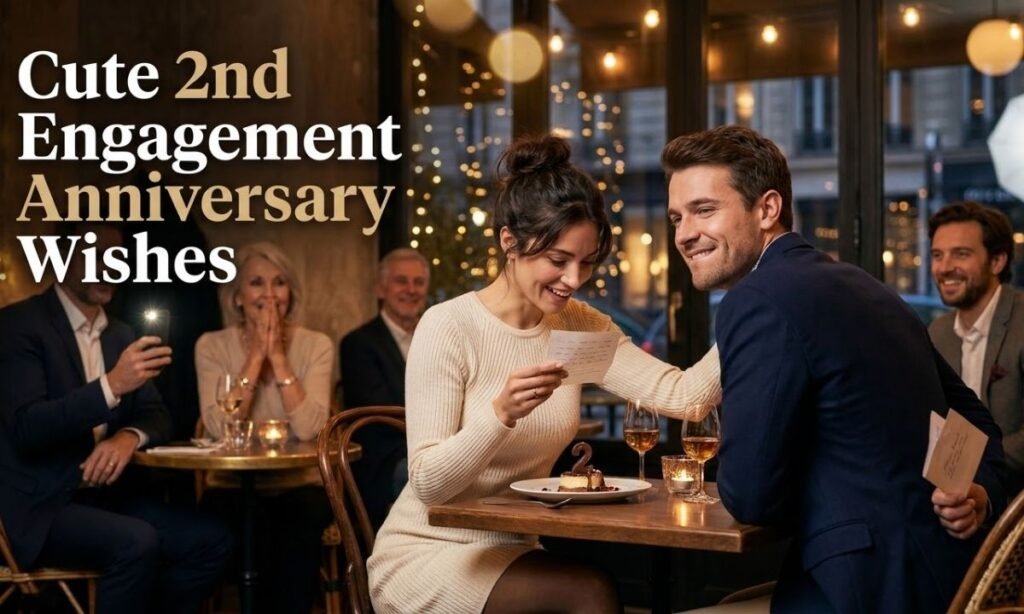 Cute 2nd Engagement Anniversary Wishes