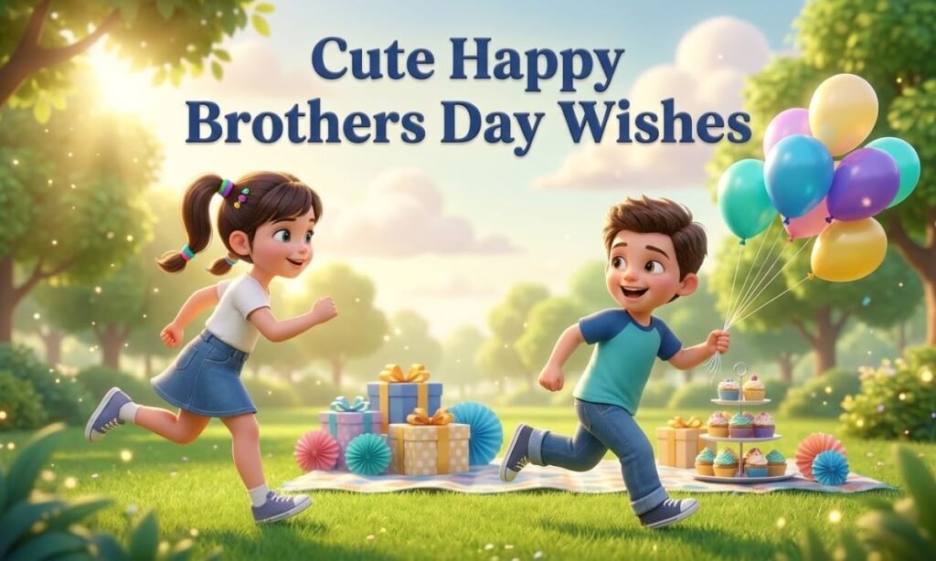 Cute Happy Brothers Day Wishes