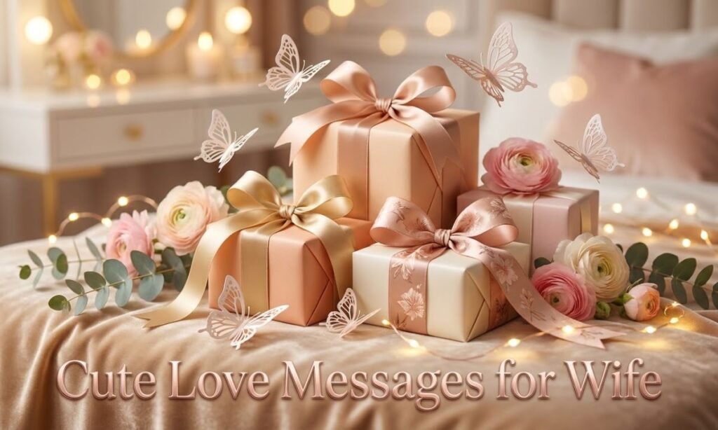 Cute Love Messages for Wife