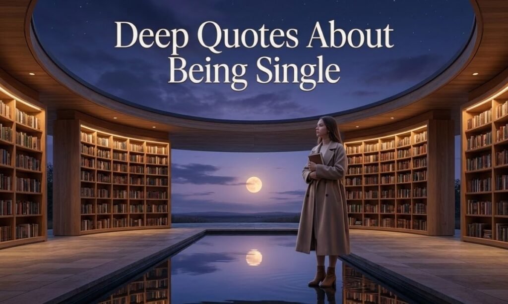 Deep Quotes About Being Single