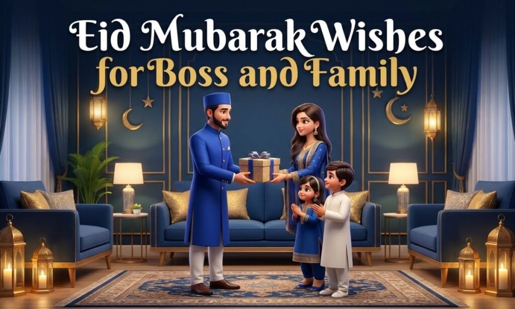 Eid Mubarak Wishes for Boss and Family