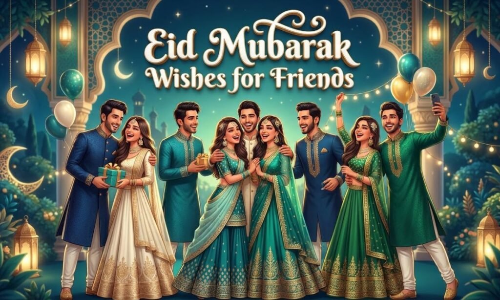 Eid Mubarak Wishes for Friends