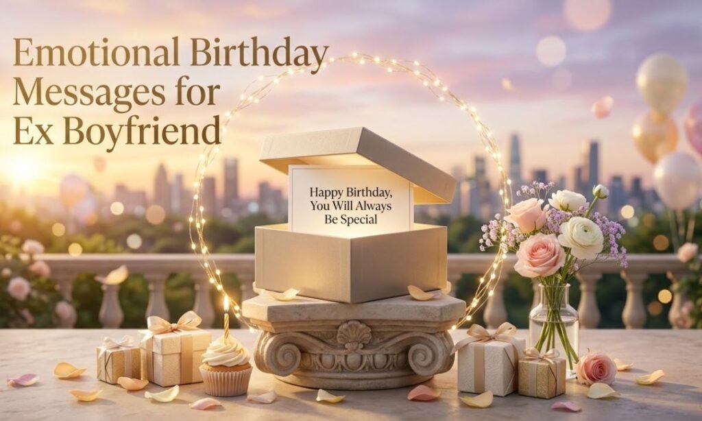 Emotional Birthday Messages for Ex Boyfriend