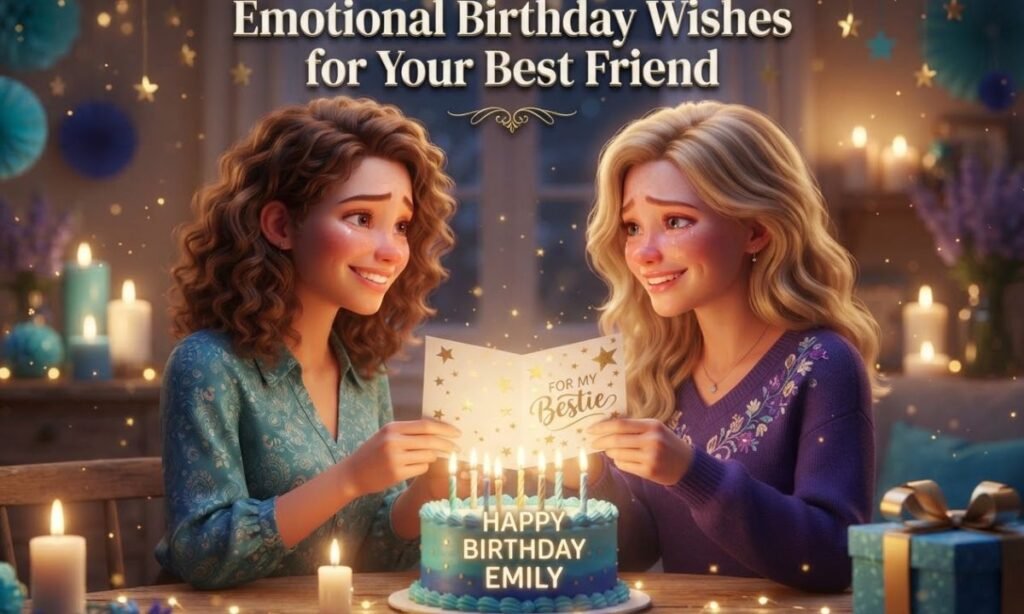 Emotional Birthday Wishes for Your Best Friend