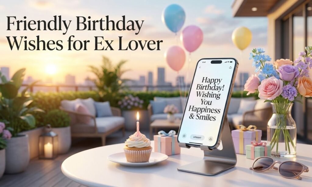 Friendly Birthday Wishes for Ex Lover