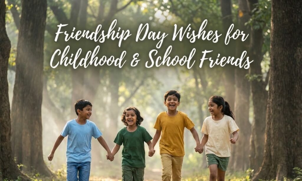 Friendship Day Wishes for Childhood & School Friends