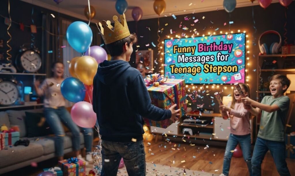 _Funny Birthday Messages for Teenage Stepson