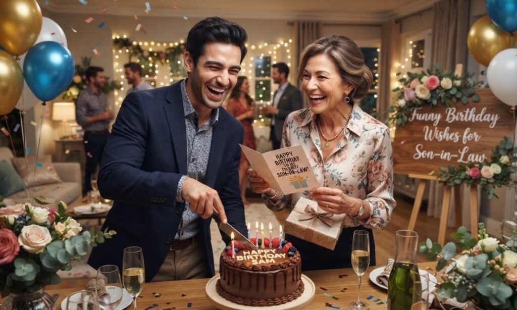 Funny Birthday Wishes for Son-in-Law
