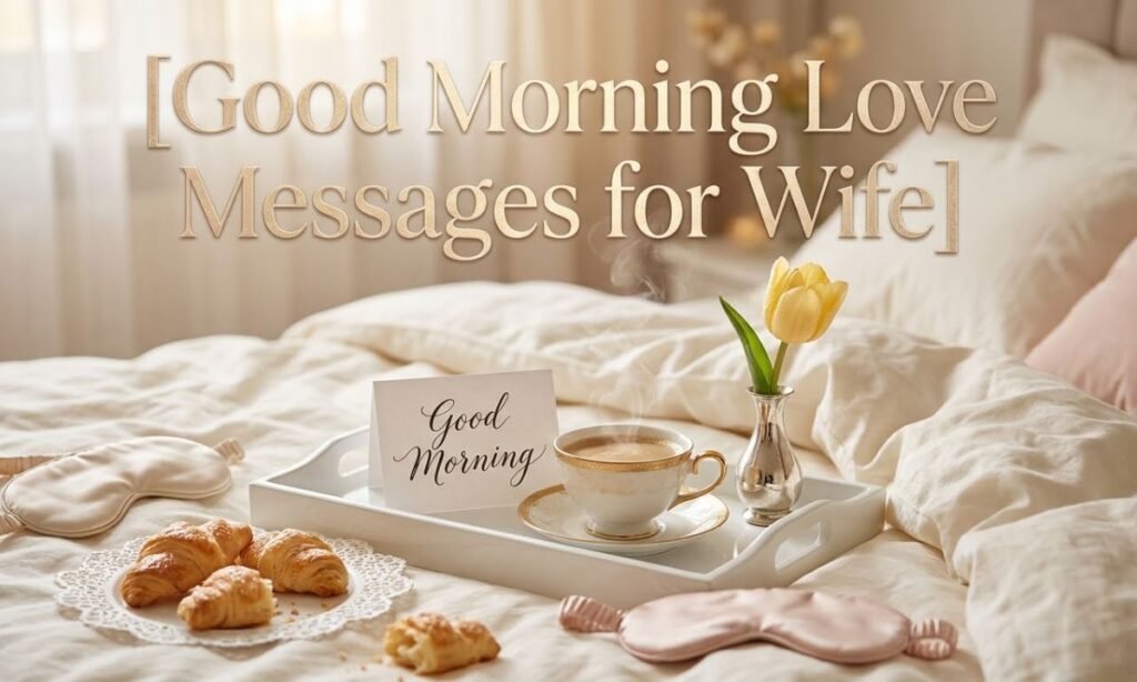 _Good Morning Love Messages for Wife