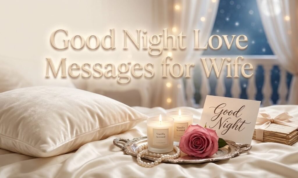 _Good Night Love Messages for Wife