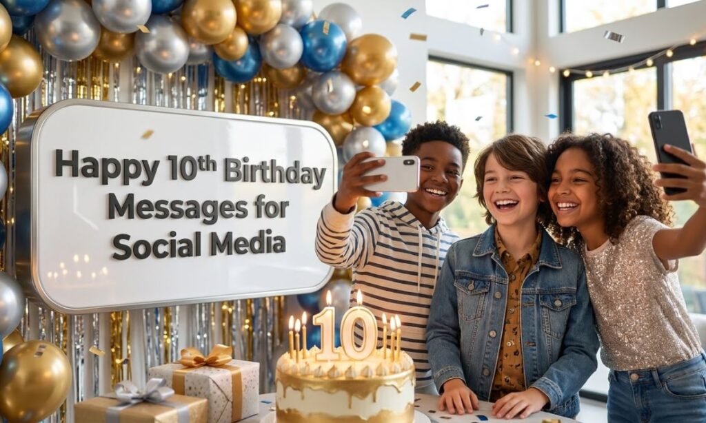 _Happy 10th Birthday Messages for Social Media
