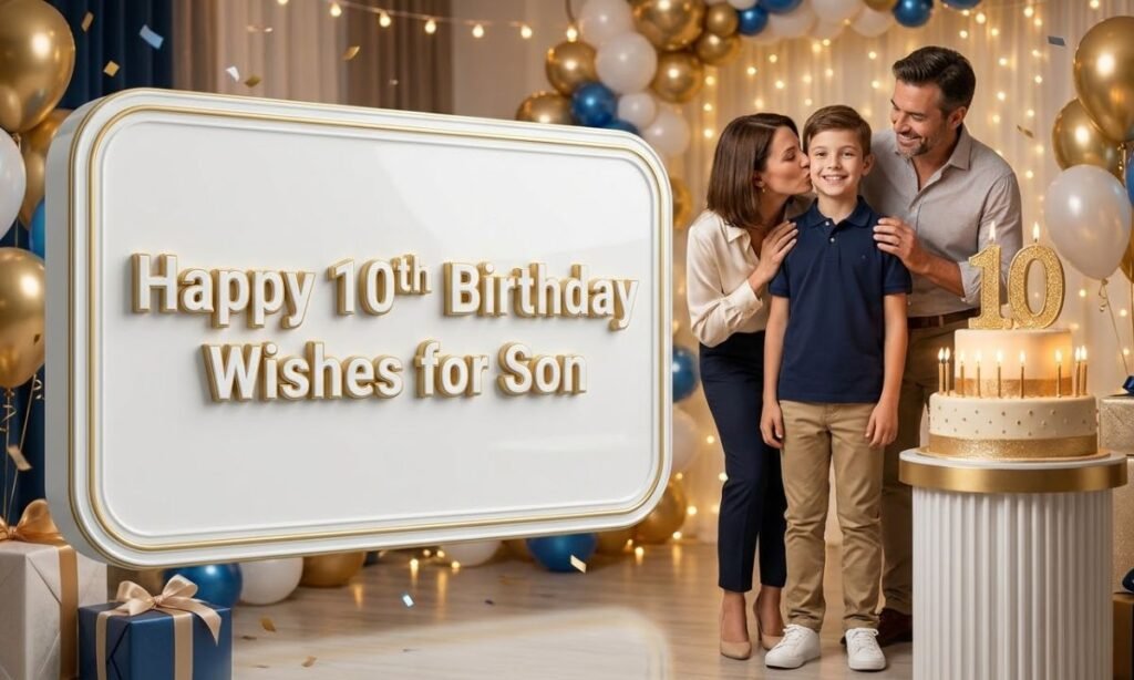 _Happy 10th Birthday Wishes for Son 