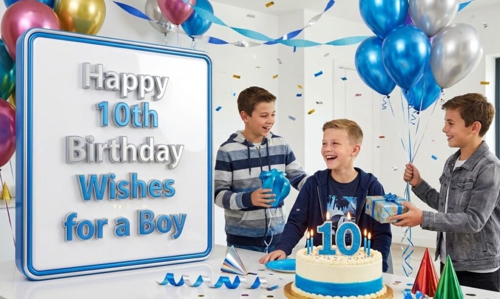 _Happy 10th Birthday Wishes for a Boy