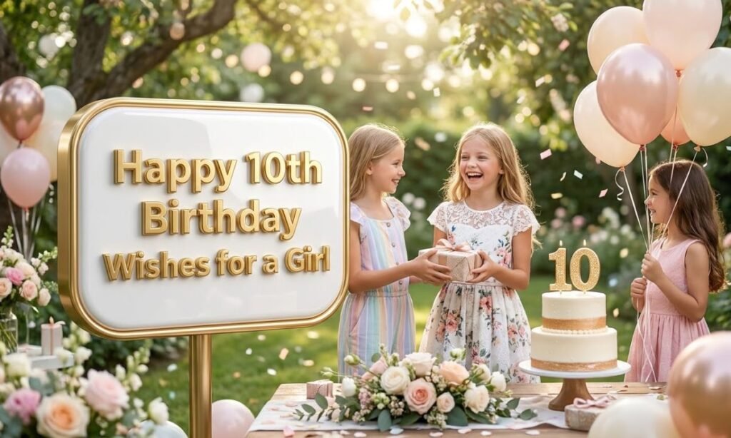 _Happy 10th Birthday Wishes for a girl