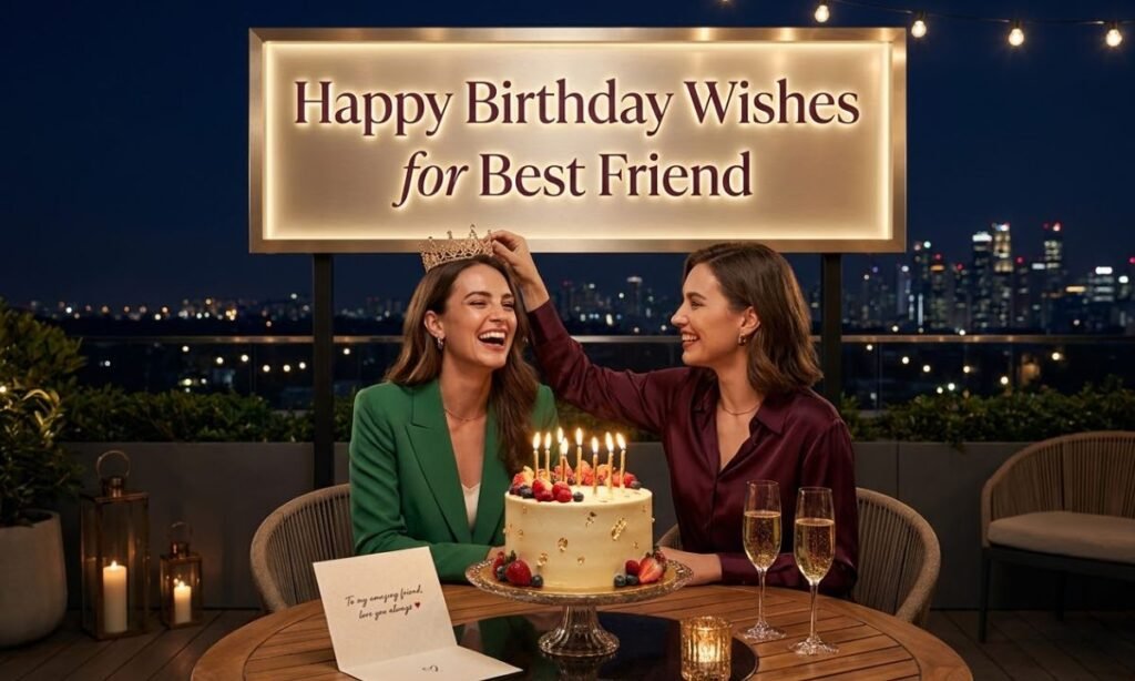 Happy Birthday Wishes for Best Friend