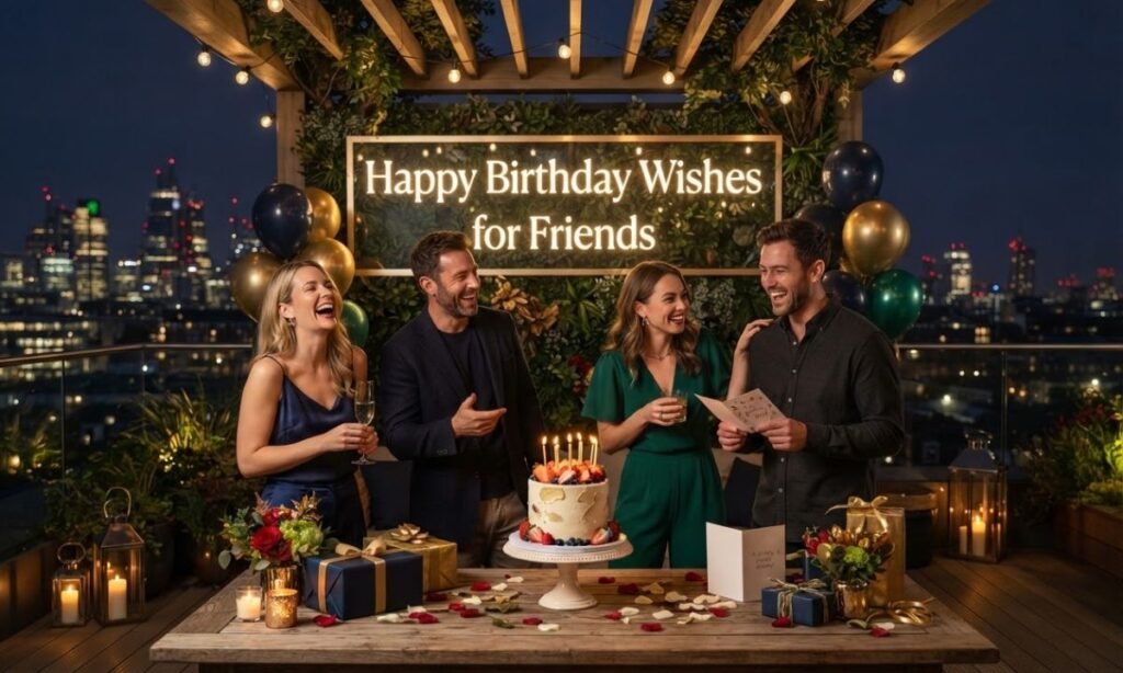 Happy Birthday Wishes for Friends