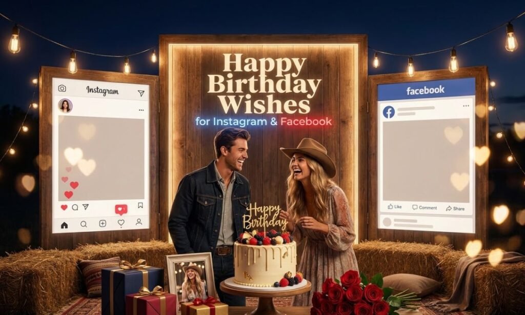 Happy Birthday Wishes for Instagram & Facebook