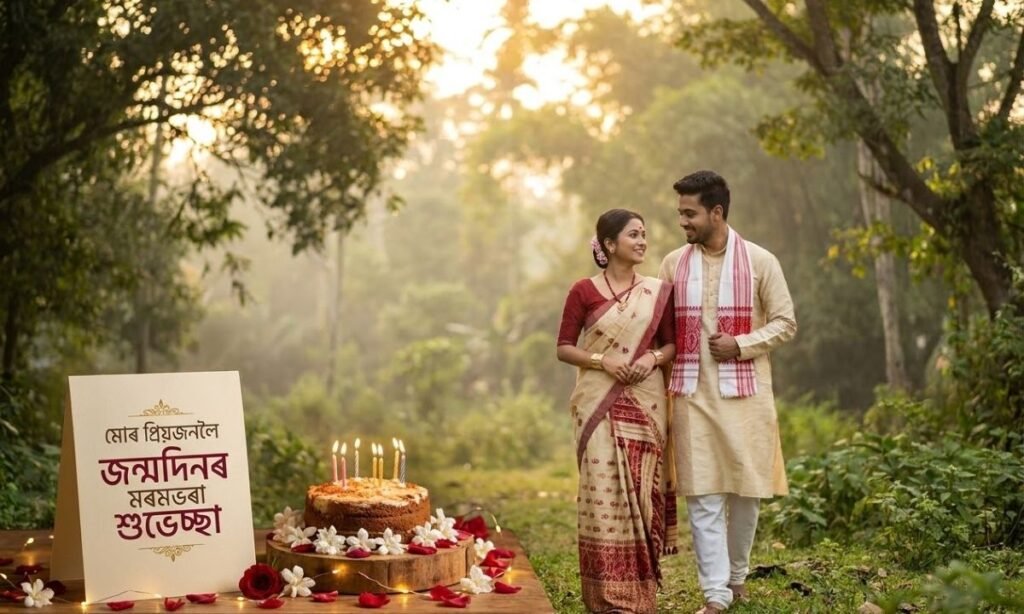 Happy Birthday Wishes for Love in Assamese