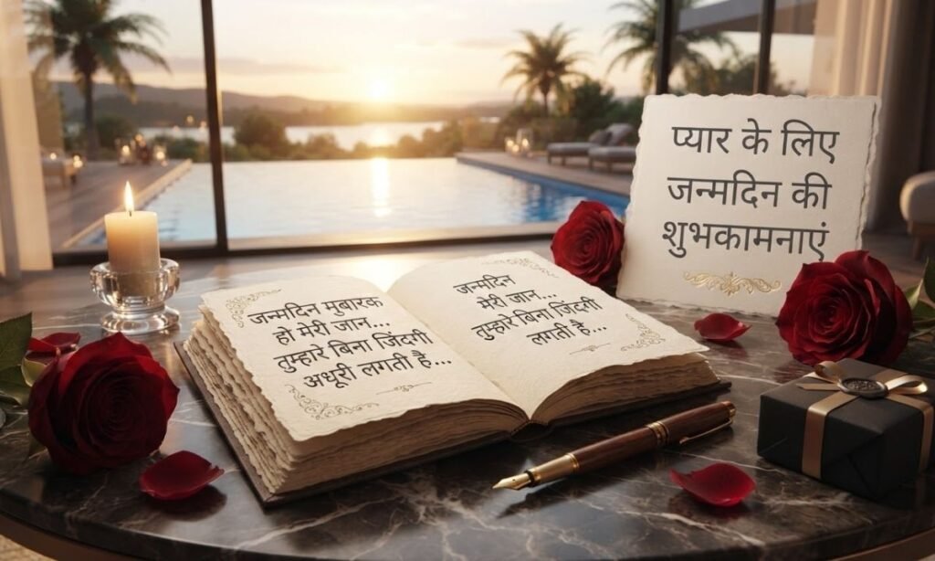 Happy Birthday Wishes for Love in Hindi