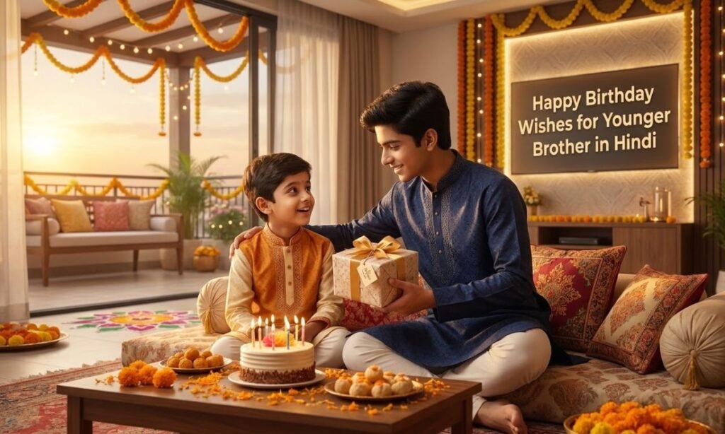 _Happy Birthday Wishes for Younger Brother in Hindi