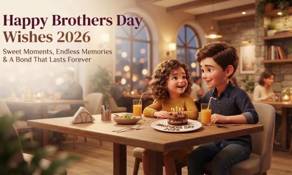 Happy Brothers Day Wishes 2026 – Sweet, Heartfelt & Funny Messages