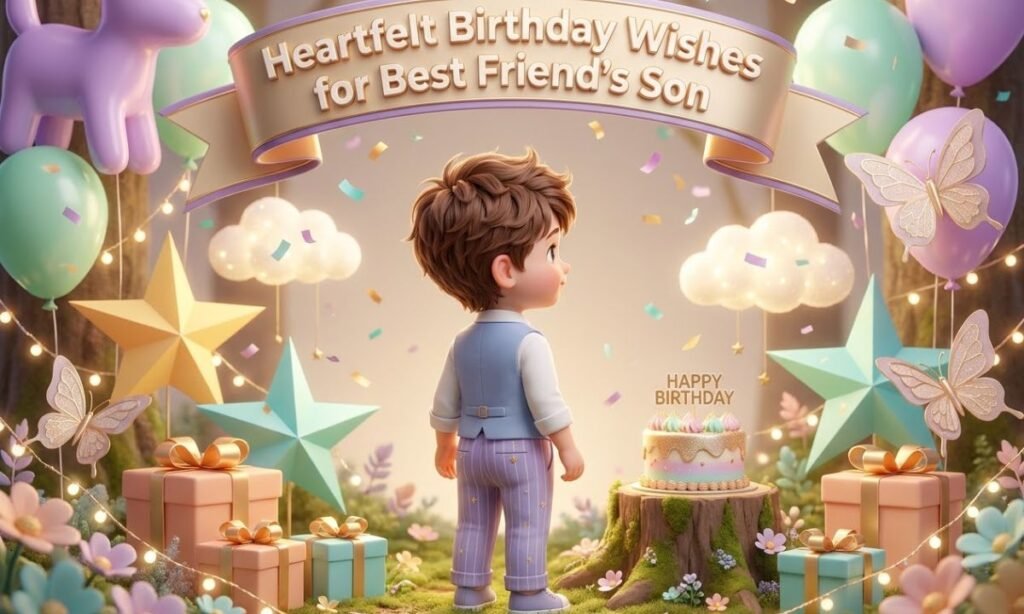 Birthday Wishes for Best Friend's Son