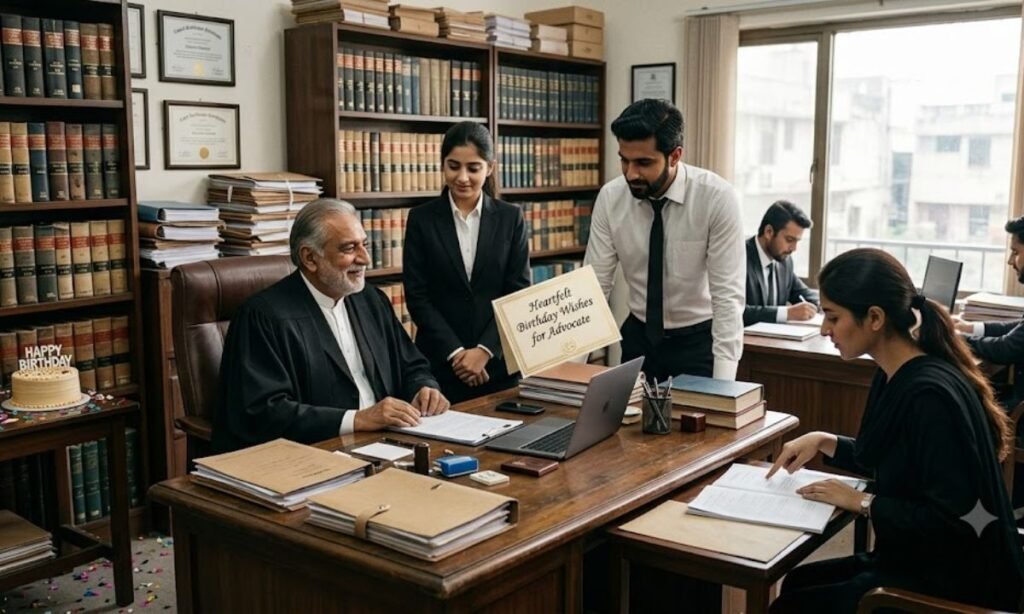 Heartfelt Birthday Wishes for Advocate