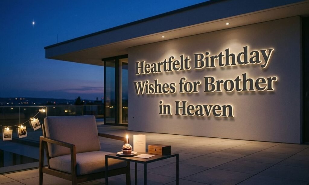 Heartfelt Birthday Wishes for Brother in Heaven
