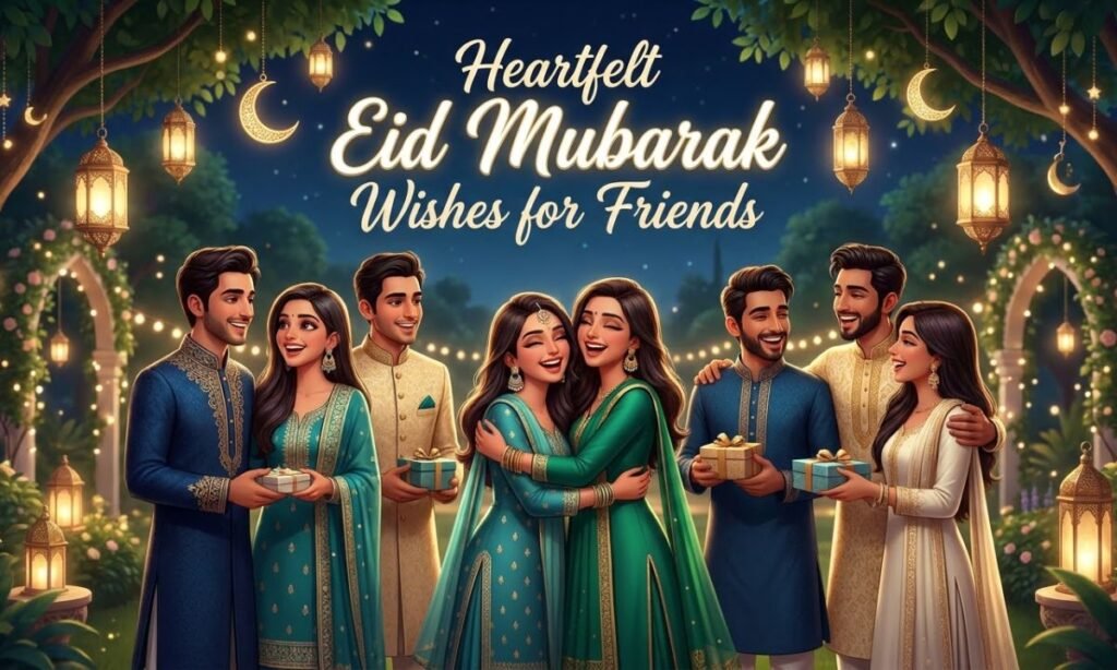 Heartfelt Eid Mubarak Wishes for Friends