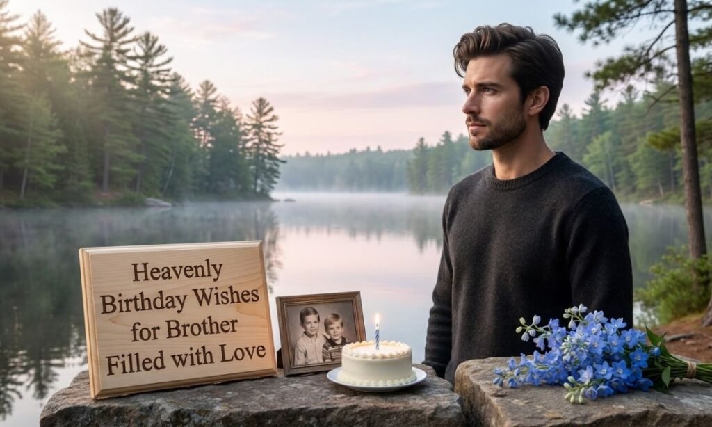 Heavenly Birthday Wishes for Brother Filled with Love
