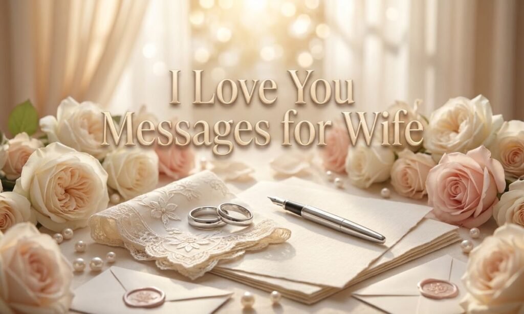 _I Love You Messages for Wife