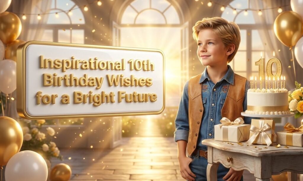 _Inspirational 10th Birthday Wishes for a Bright Future