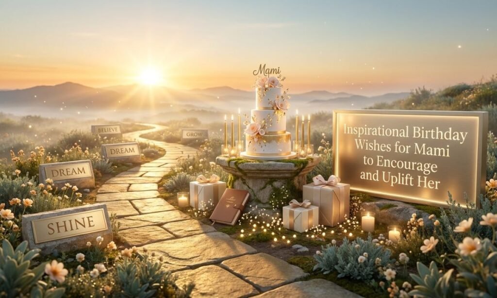Inspirational Birthday Wishes for Mami to Encourage and Uplift Her