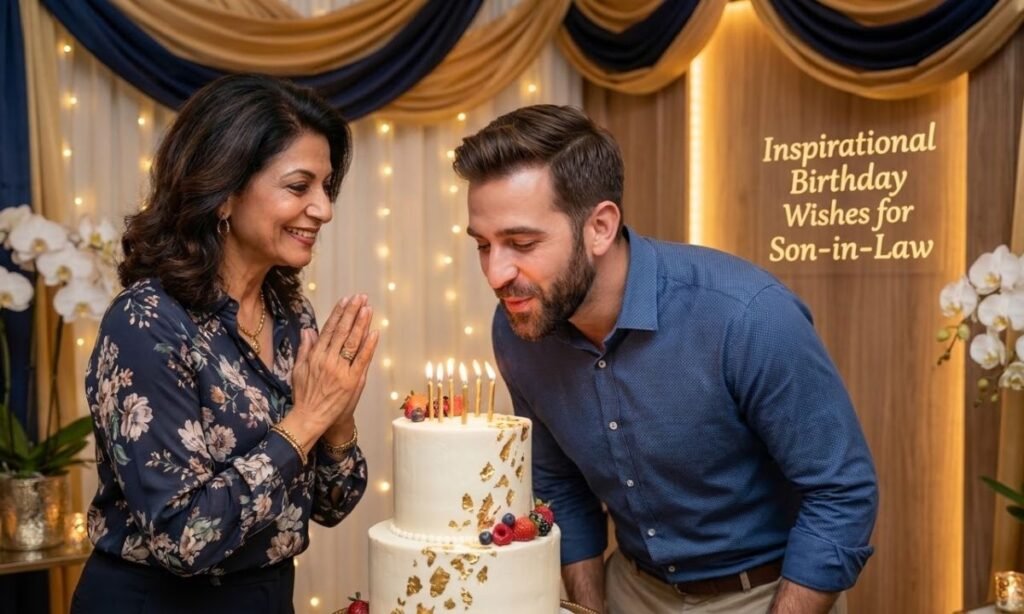Inspirational Birthday Wishes for Son-in-Law