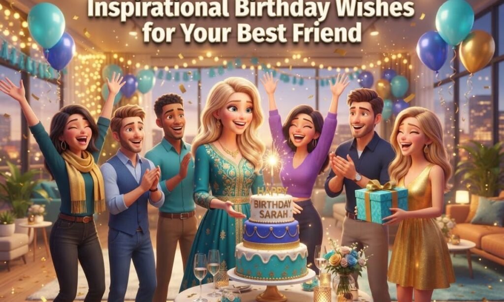 Inspirational Birthday Wishes for Your Best Friend