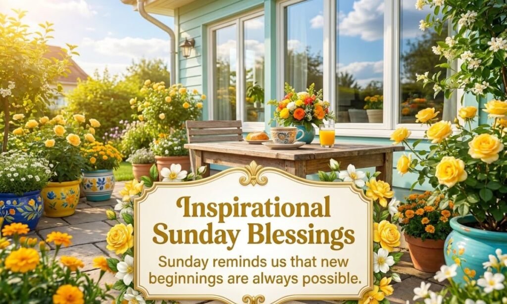 Inspirational Sunday Blessings