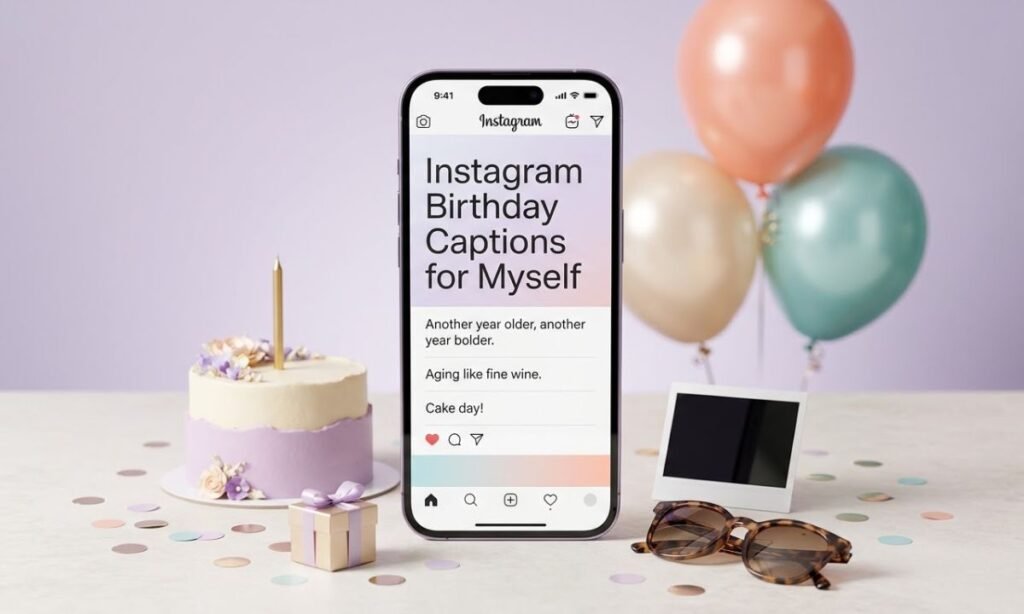Instagram Birthday Captions for Myself
