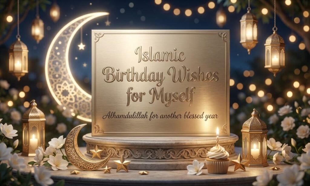 Islamic Birthday Wishes for Myself