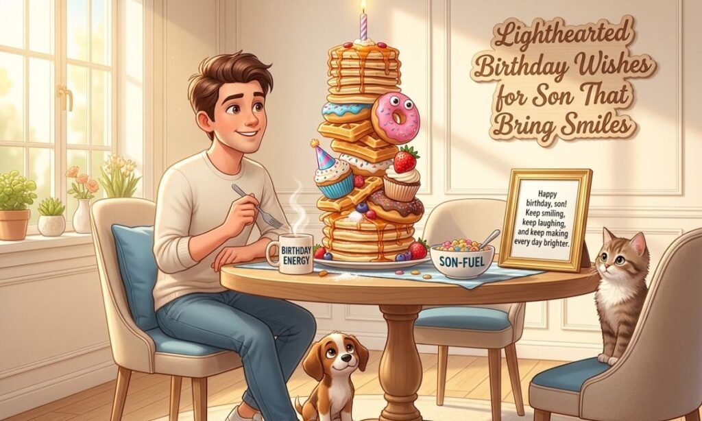 Lighthearted Birthday Wishes for Son That Bring Smiles