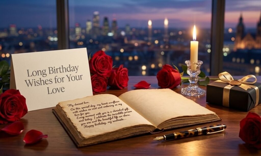 Long Birthday Wishes for Your Love