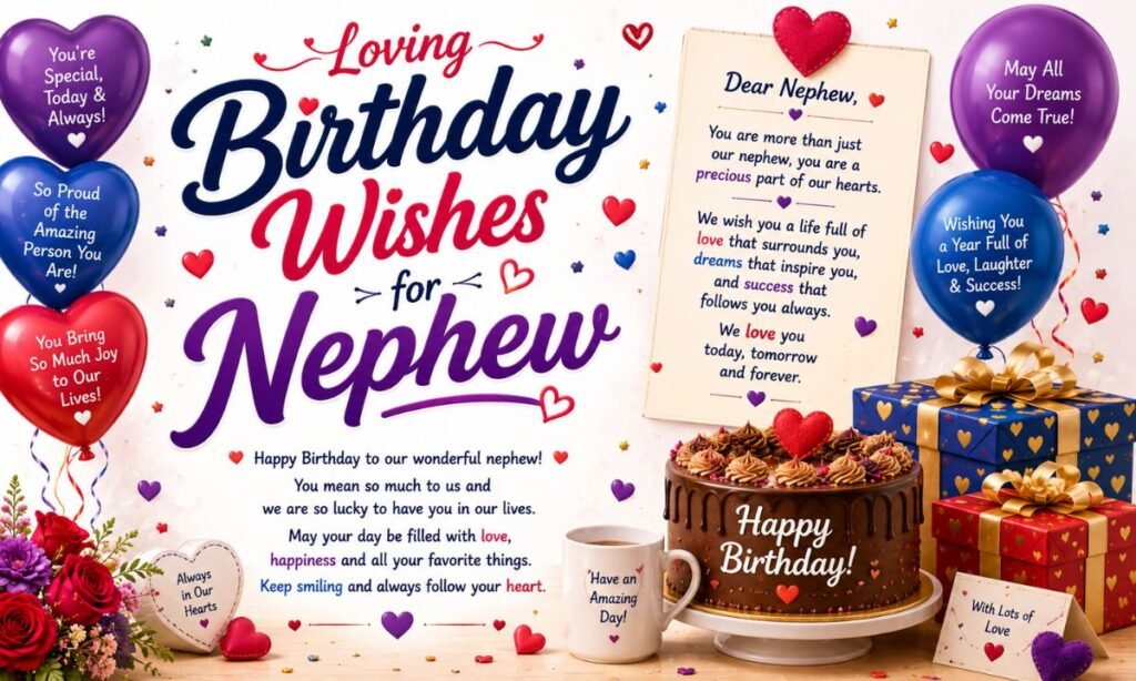 _Loving Birthday Wishes for Nephew