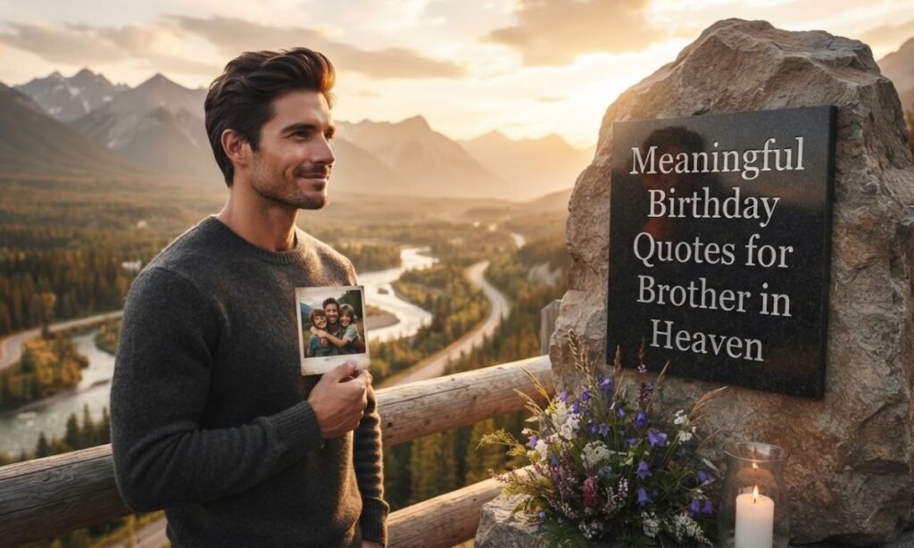 Meaningful Birthday Quotes for Brother in Heaven