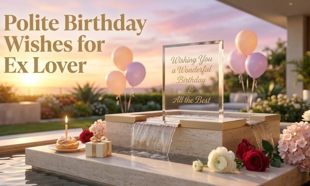 Polite Birthday Wishes for Ex Lover